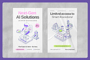 200 Technology and AI Isometric, a Technology Illustration by Vectors Market (Thumbnail 8 of 19)