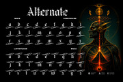 Magic Round Typeface, a Blackletter Font by alit design (Thumbnail 11 of 18)