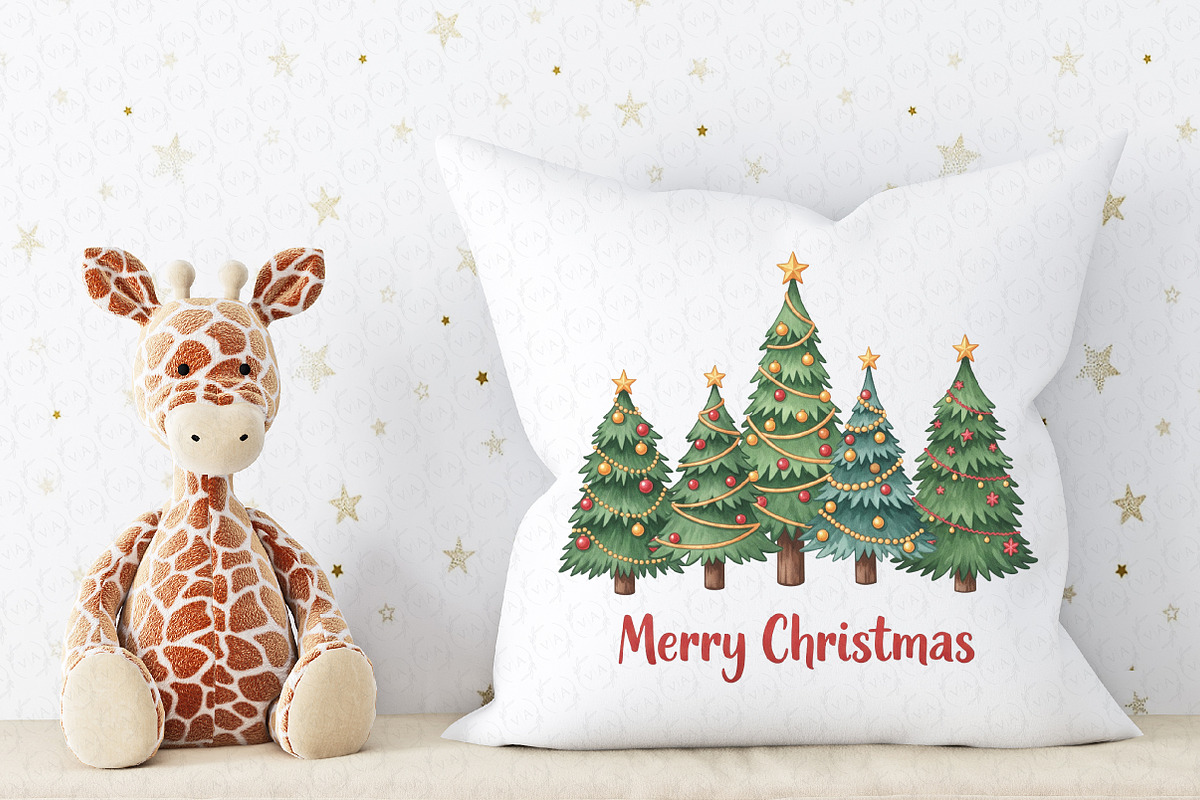 Merry Christmas PNG, an Illustration by Craft Nest (Photo 5 of 6)