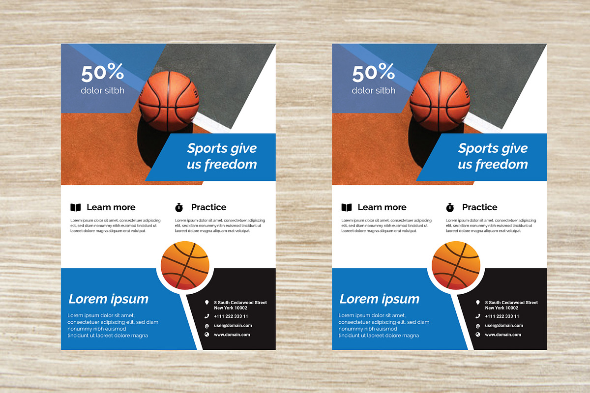 Sports Flyer, a Flyer Template by PenciGraphics (Photo 1 of 2)