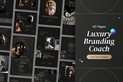 Luxury Branding Coach Canva Template, a Social Media Template by Brandearth RRGraph (Thumbnail 1 of 8)