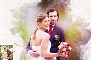 Couples Watercolor Painting, an Action Add-On by MRI STUDIO (Thumbnail 11 of 13)