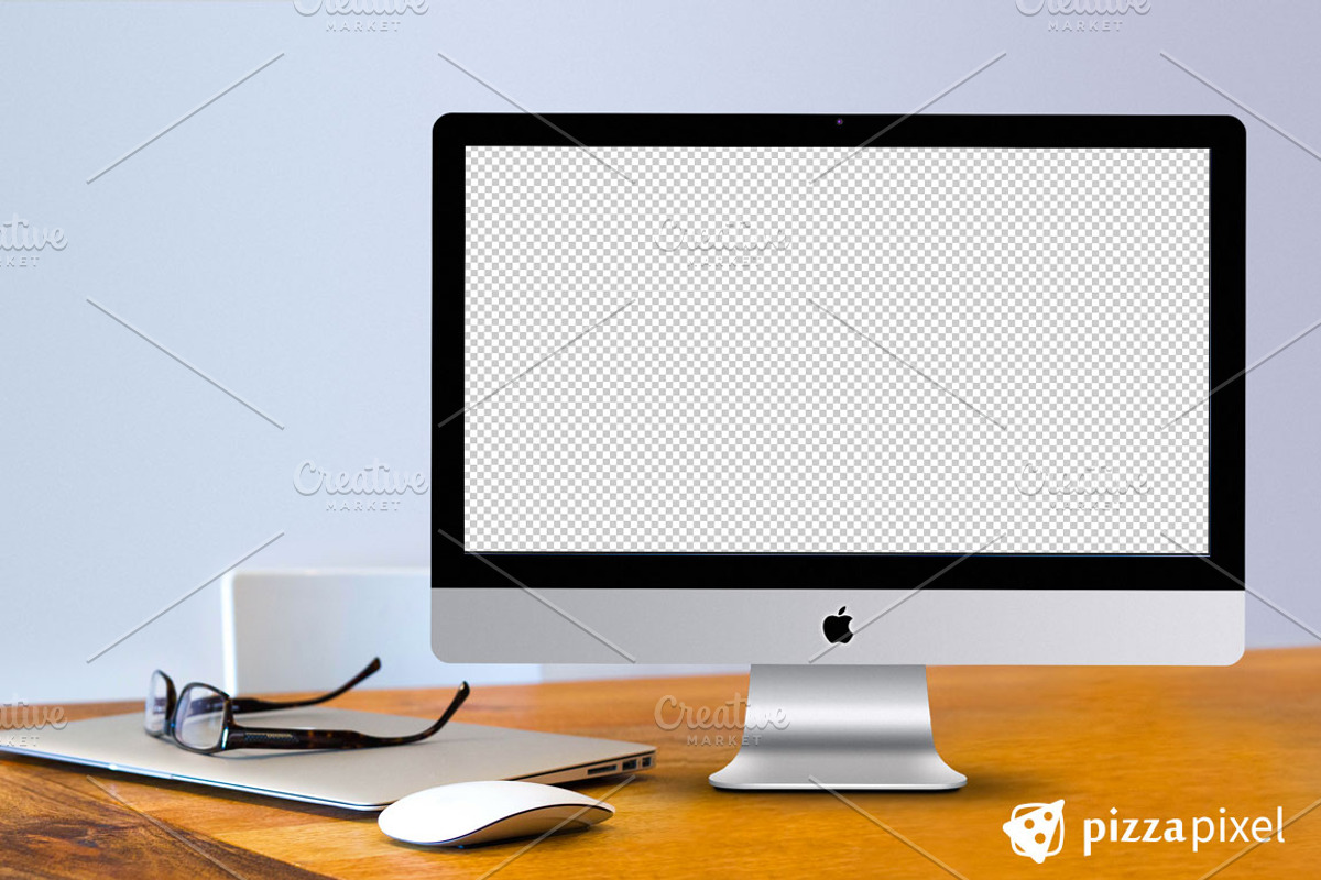 iMac Screen Mockup PSD File, an iPhone Mockup by Pizza Pixel (Photo 3 of 4)