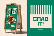 Genibos - Food Display Font, a Sans Serif Font by Pandeka Studio (Thumbnail 2 of 9)
