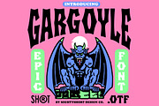 Gargoyle Font, a Font by MightySHORT (Thumbnail 1 of 2)