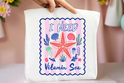 Summer Vacation Sublimation Design, an Illustration by Libby Wishes (Thumbnail 2 of 5)