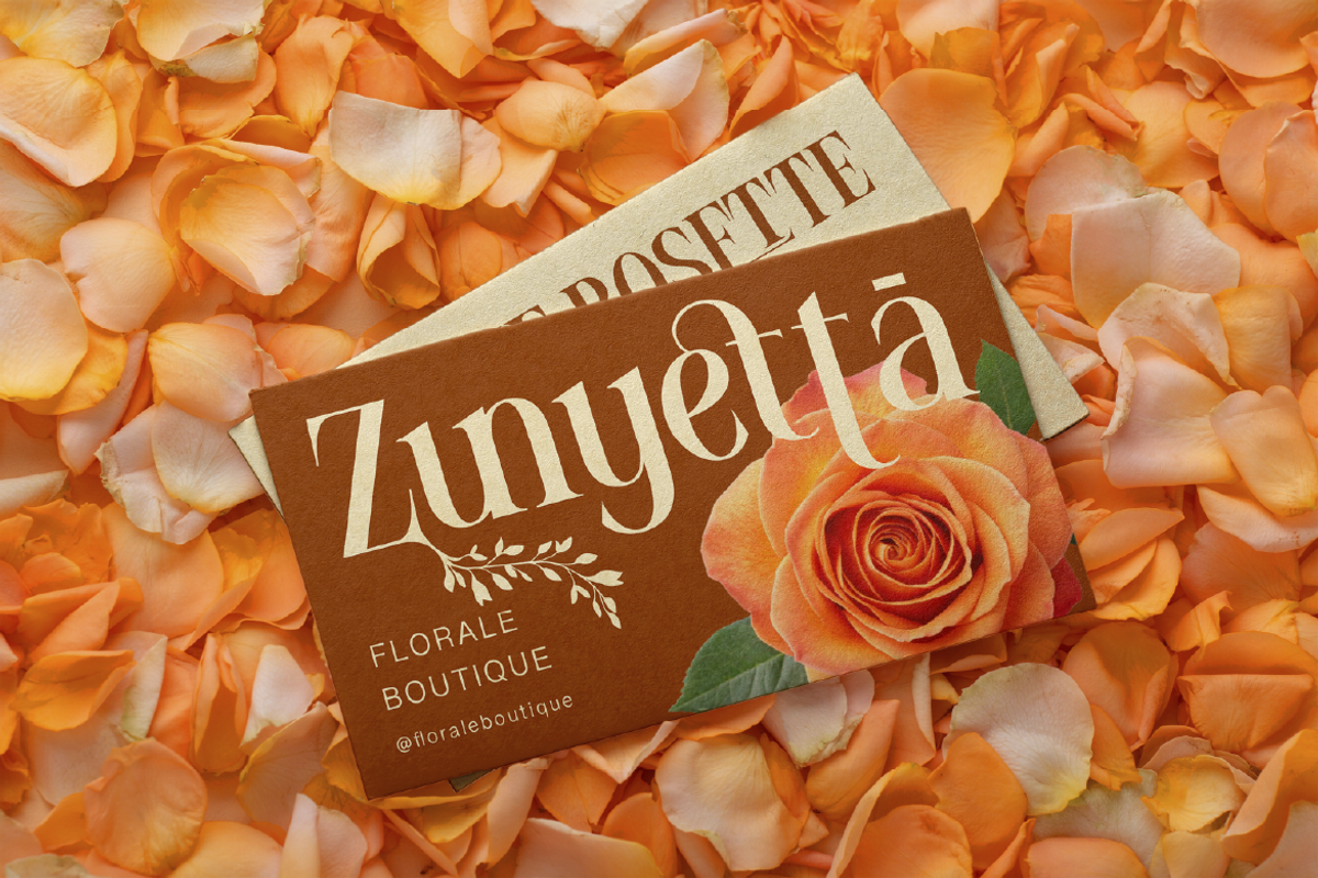 Mowina - Beautiful Floral, a Serif Font by Artisan Themes (Photo 5 of 12)