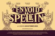 Estefit - Halloween Gothic Font, a Serif Font by Casloop Studio (Thumbnail 6 of 10)