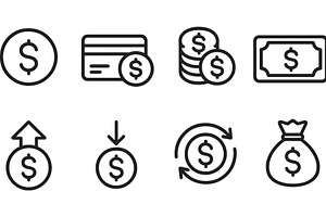 Vector illustration of financial, a Finance Illustration by ZinetroN