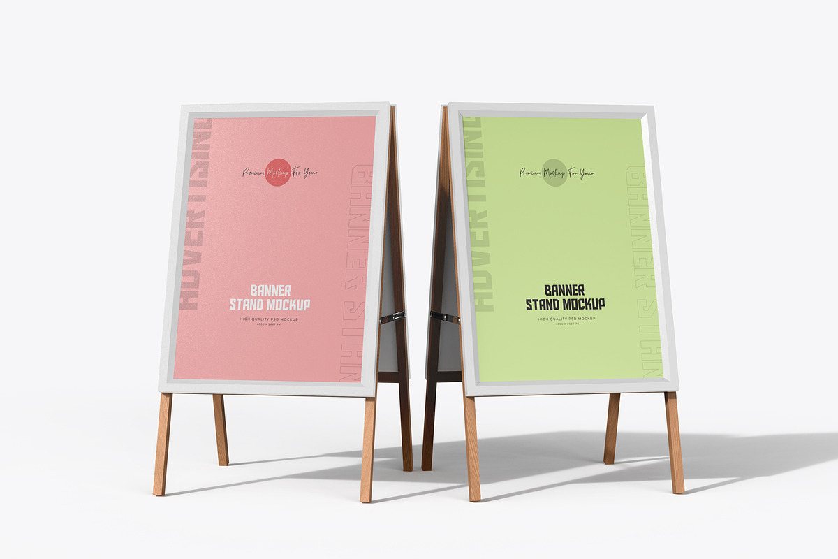 Advertising Banner A Stand Mockup, an Advertising Mockup by Ram Studio LLC (Photo 6 of 7)