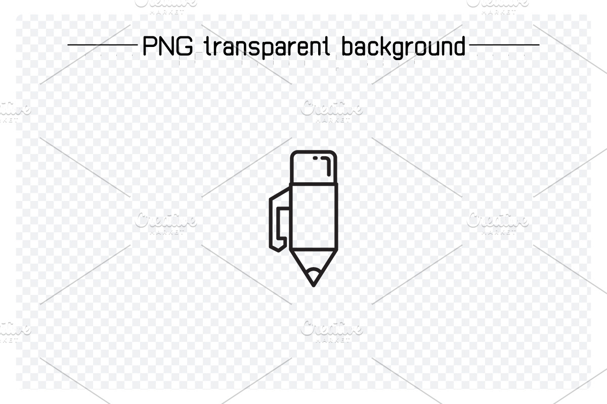 Writing Tools and Pen Icons Set, an Outline Icon by Designfour (Photo 5 of 7)