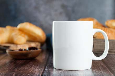 Breakfast Mug Mock Up