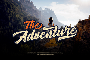 Camping Font Script