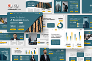 Business - PowerPoint Template, a Presentation Template by Iqsiart Studio (Thumbnail 1 of 3)