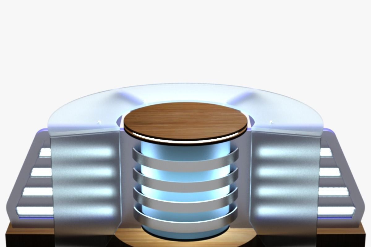 TV Studio Desk Collection (12 PCS), a Furniture 3D Model by akerStudio (Photo 82 of 153)