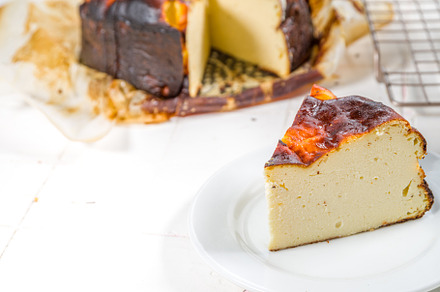 Homemade Burnt Basque Cheesecake, a Food & Drink Photo by Rimma