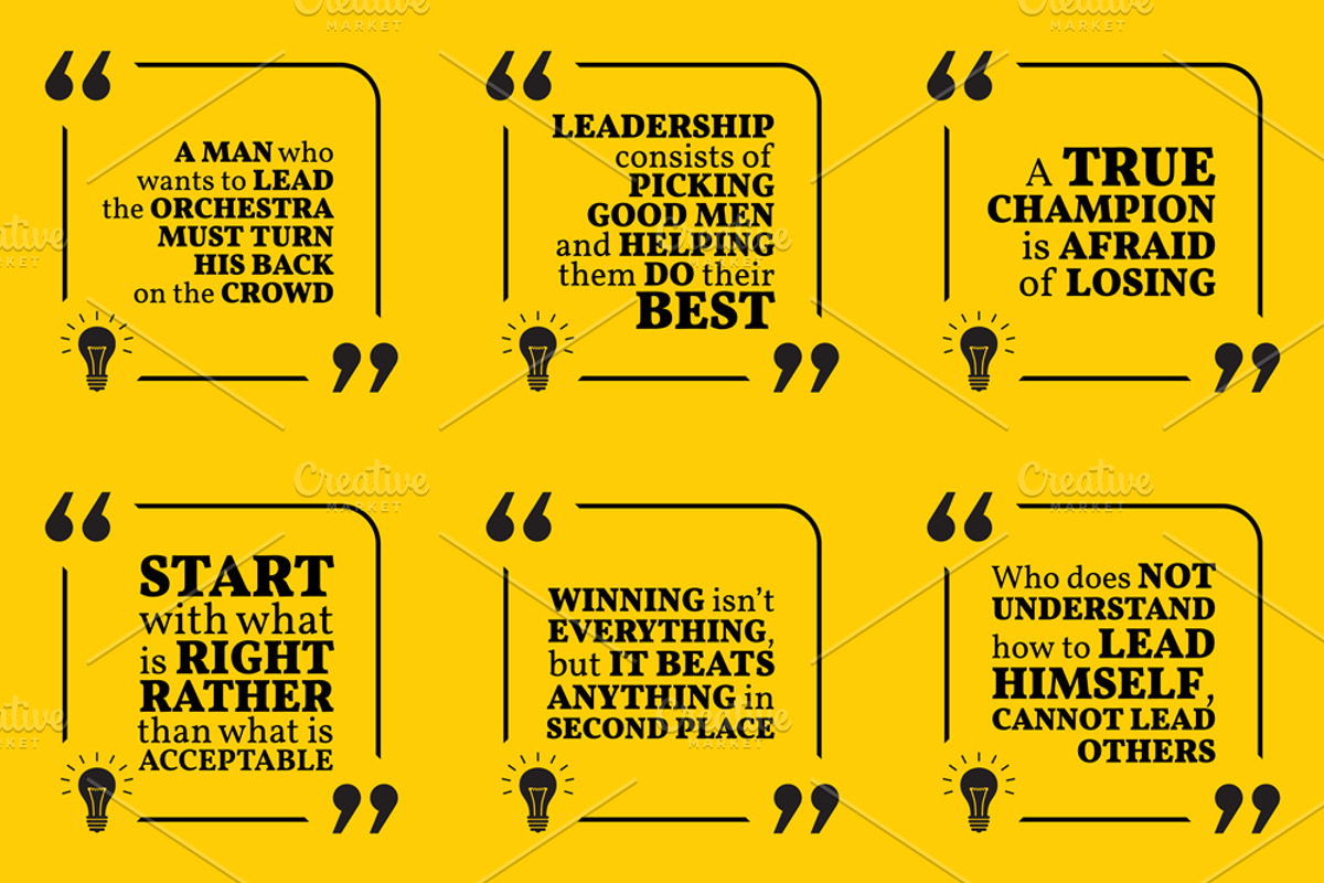Nine motivational quotes. Set 44/55, a Decorative Illustration by sibgat