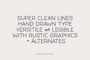 Whiskey River Monoline Typeface, a Font by Callie Rian & Co. (Thumbnail 2 of 12)