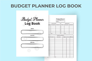 KDP Interior Budget Planner Log Book