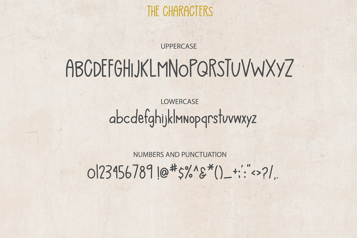Just Curious Handmade Font, a Font by Sweet Fig (Photo 6 of 10)