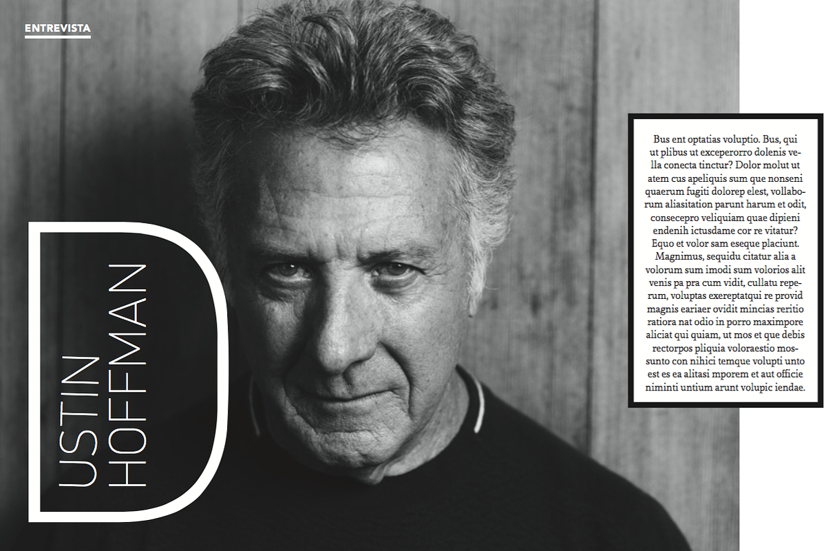 Magazine template, a Magazine Template by Cristian Villegas Studio (Photo 7 of 27)