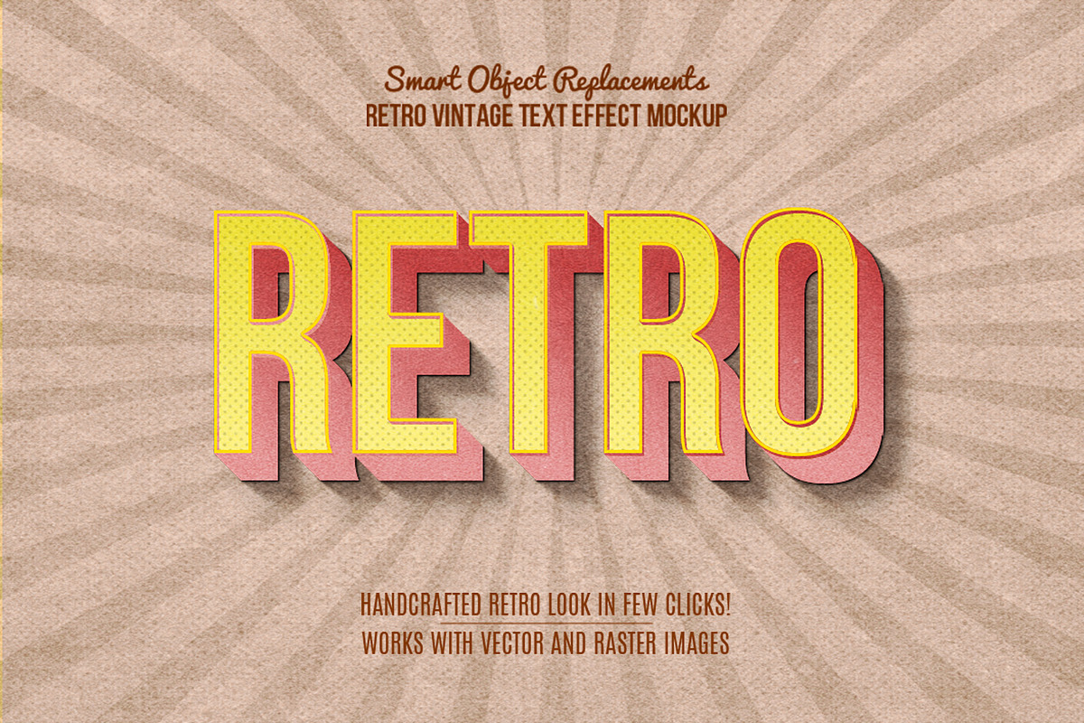 10 Retro Vintage Text Effect, a Layer Style Add-On by Anomali Creatype (Photo 5 of 11)