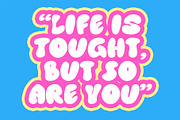 Wobbble - Bubble Display Font, a Font by Pekotype (Thumbnail 9 of 12)