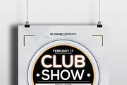 Club Show Flyer Template, a Flyer Template by Malaxay (Thumbnail 2 of 3)
