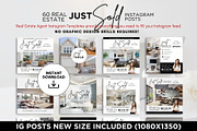 Just Sold Real Estate Instagram Post, a Social Media Template by CreativeVinesStore (Thumbnail 3 of 6)