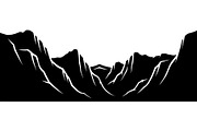 Cliff Landscape Silhouette, an Object Graphic by Creativeshirt (Thumbnail 20 of 20)