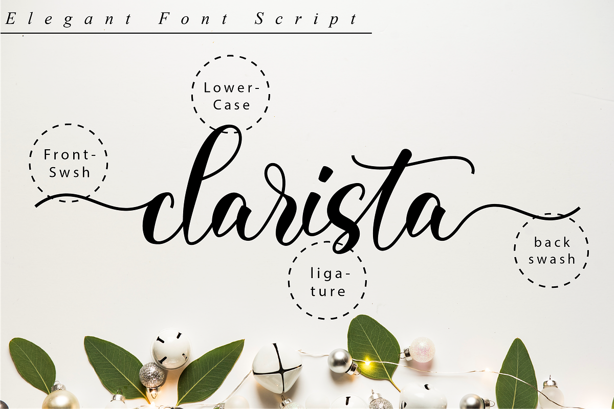 Clarista Script, a Script Font by Nissa Studio (Photo 10 of 12)