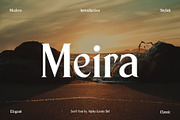 Meira Serif, a Serif Font by Alphaleonis_std (Thumbnail 1 of 9)