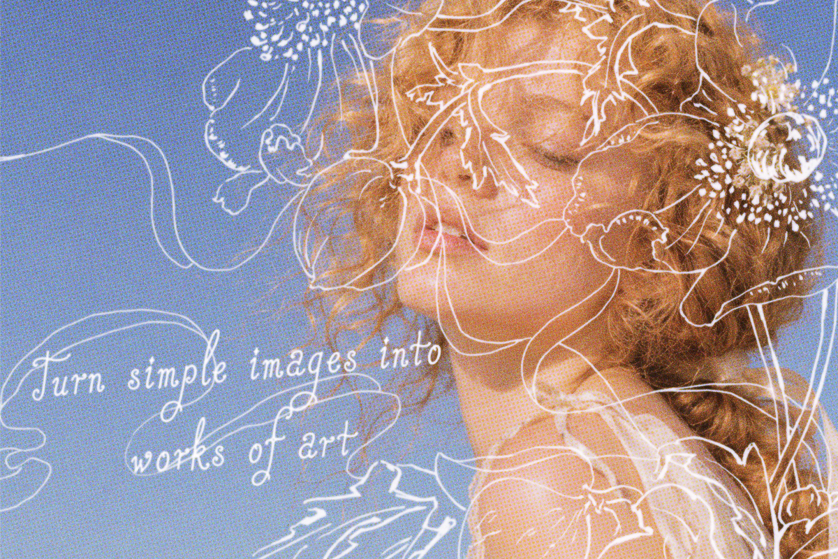 Bracquemond Flower Overlays, a Texture Graphic by Lilithcollageart (Photo 3 of 10)