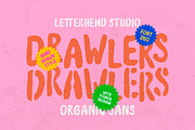 Drawlers - Organic Sans, a Sans Serif Font by Letterhend Studio (Thumbnail 1 of 9)