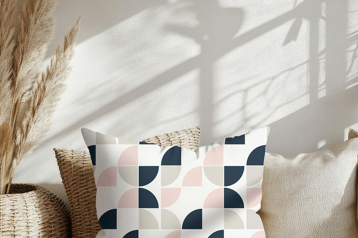 Boho Pillow Mockups bundle PSD, a Household Mockup by GraphicVil (Photo 9 of 9)