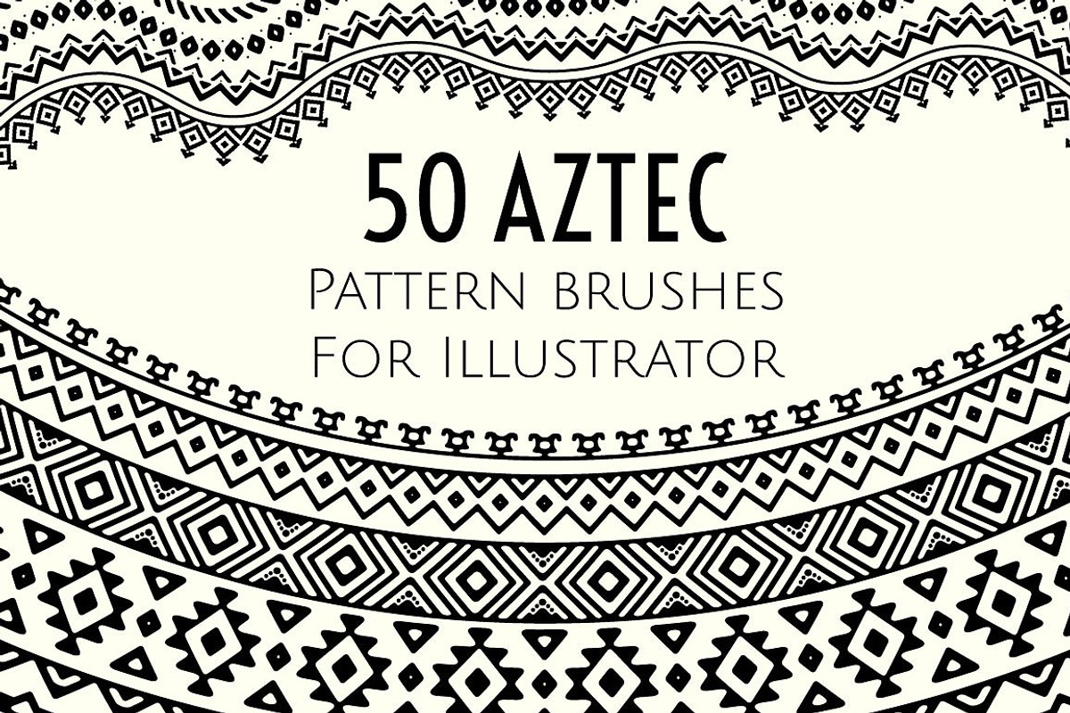 Brush Bundle | 336 vector brushes preview 2