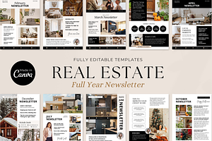 Real Estate Newsletter Template