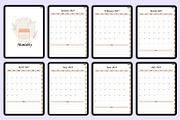 2025 Digital That Girl Planner Canva, a Stationery Template by Mustafiz (Thumbnail 8 of 15)