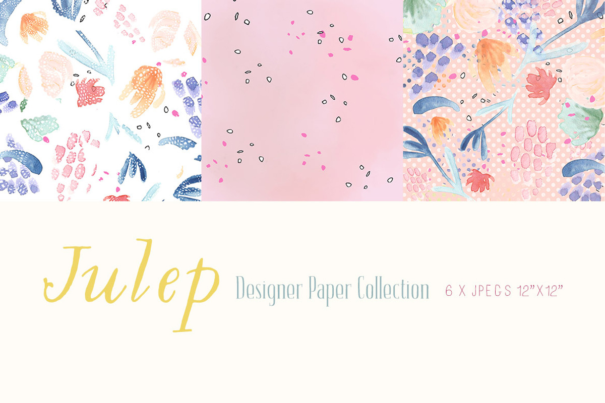 Digital Designer Papers - Julep preview 2