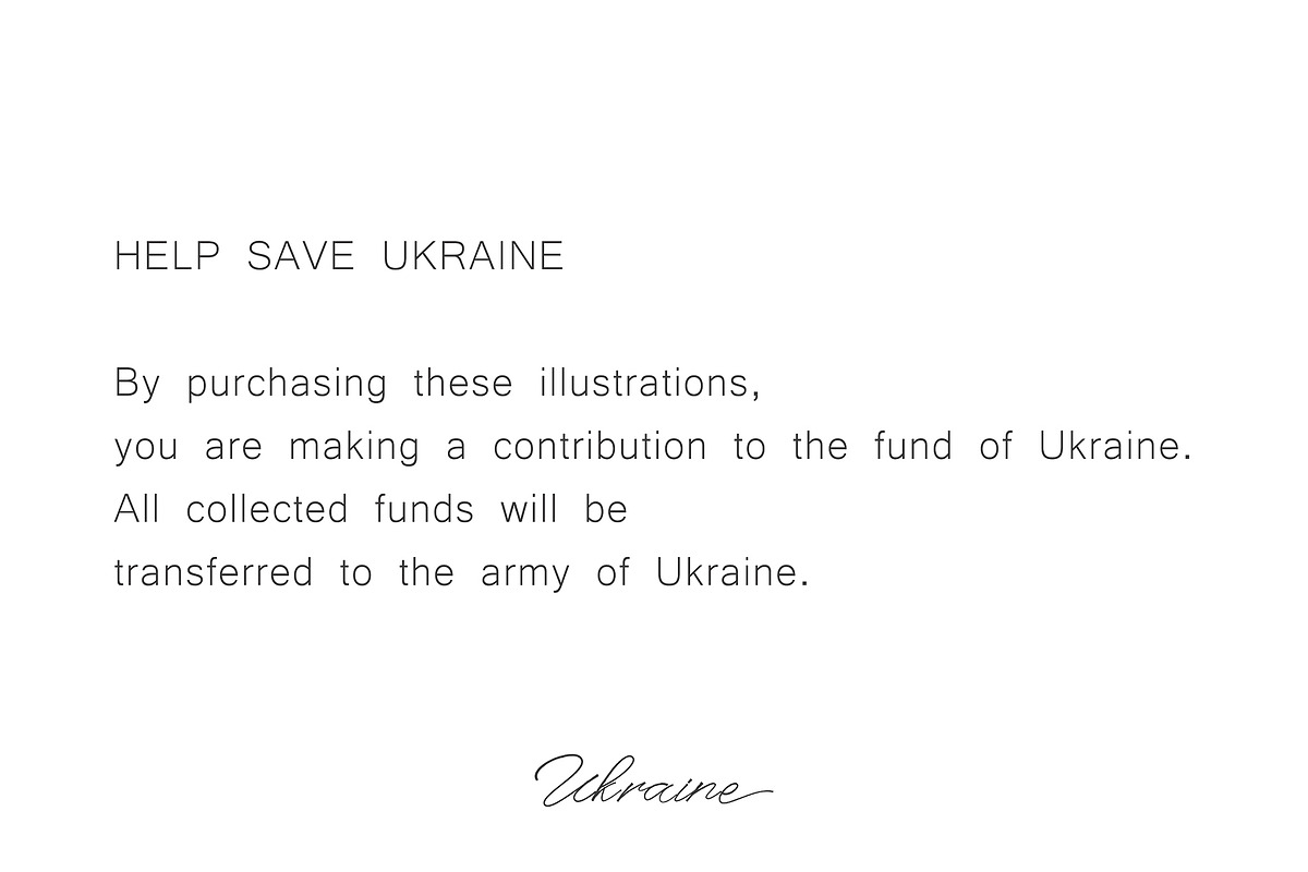 HELP SAVE UKRAINE. Peace or war., a Texture Illustration by Slastick (Photo 4 of 4)