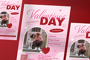 Gradient Pink Valentine Flyer, a Flyer Template by Annora Studio (Thumbnail 2 of 6)