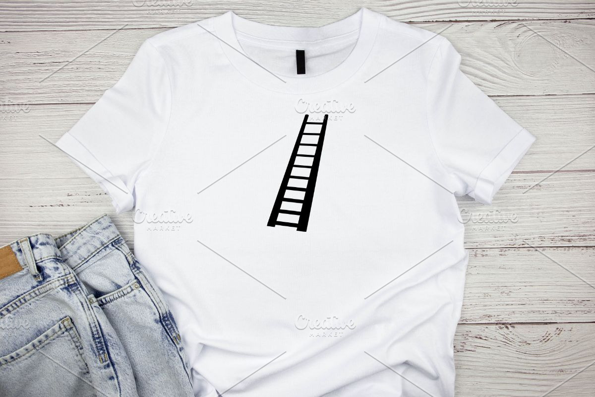 Ladder Silhouette SVG, an Object Illustration by newminddesign (Photo 2 of 5)