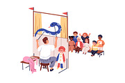 Puppet show, toy theater for kids, a Person Illustration by Good Studio (Thumbnail 6 of 8)