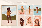 Beach Vibes | Summer сollection, a Decorative Illustration by katieromanoff_art (Thumbnail 2 of 12)