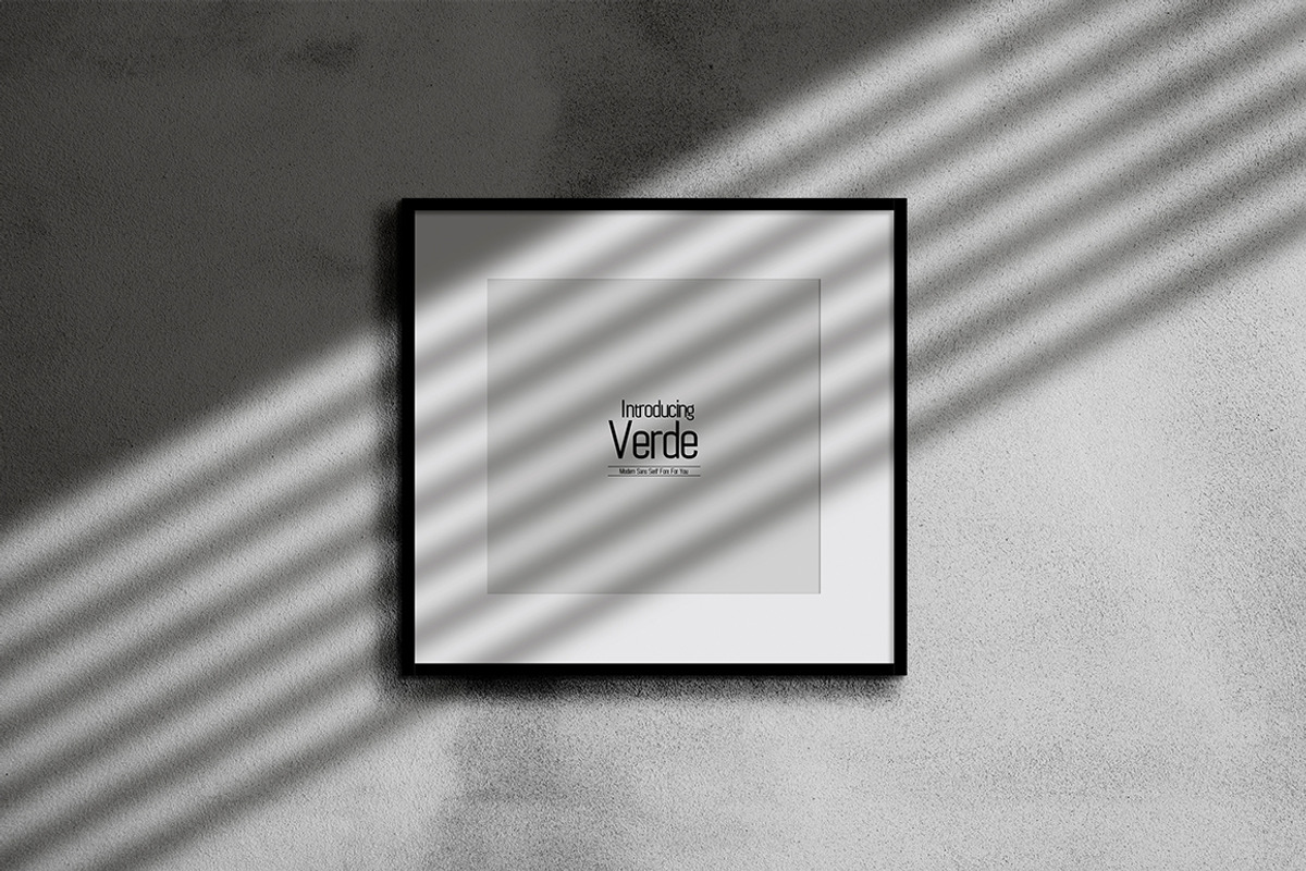 Verde Elegant Modern Font, a Sans Serif Font by PixelHive Pro (Photo 10 of 14)
