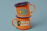 Spooky Zombie - Halloween Font, a Handwritten Font by Dharmas Foundry (Thumbnail 7 of 13)