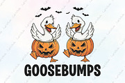 Halloween Goose Spooky Season, an Illustration by CraftArtStudio (Thumbnail 1 of 4)