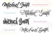 Lettering Brush Set for Procreate, a Brush Add-On by ZenLettering (Thumbnail 3 of 12)