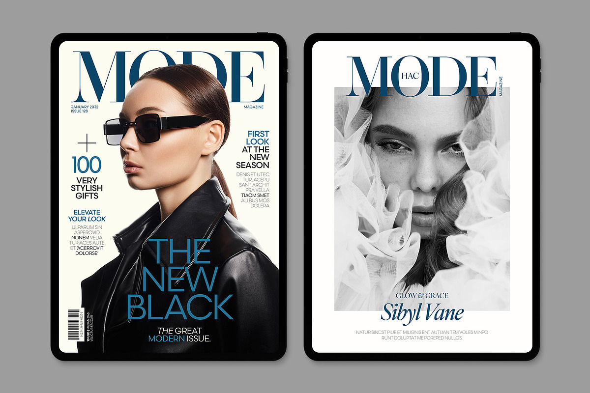 Digital Magazine Template, a Magazine Template by BrandPacks (Photo 5 of 6)