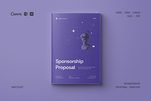 Sponsorship Proposal - Moccust, a Brochure Template by fakhroo